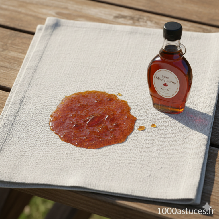 La sève colle et laisse des traces difficiles à enlever. Découvrez des astuces naturelles pour éliminer la résine sur vêtements, mains ou surfaces. Toutes les solutions sont sur 1000astuces.fr. #sève #résine #tache #nettoyage #astucesnaturelles