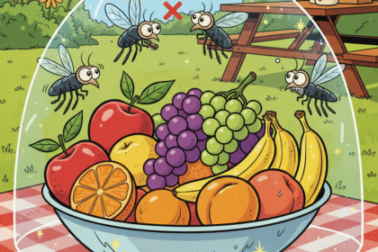 Astuces pour éviter la contamination par insectes et réduire les résidus de pesticides et produits chimiques sur les fruits, prévention hygiène, conseils de nettoyage naturels pour la santé alimentaire – 1000astuces.fr.