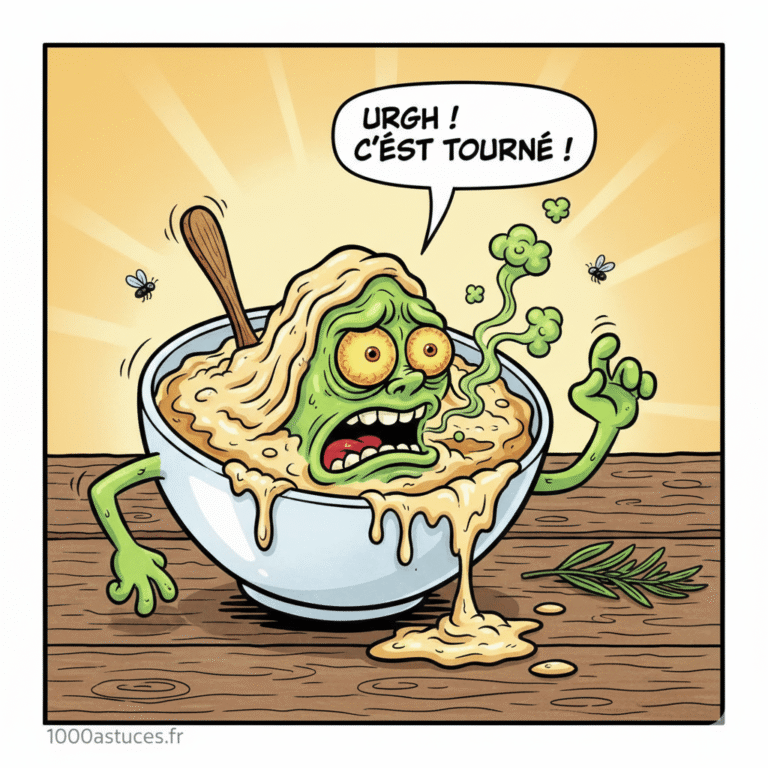 Votre béarnaise a tourné ? Pas de panique ! Découvrez une astuce simple pour la rattraper en quelques secondes. Toutes les étapes sont sur 1000astuces.fr. #béarnaise #cuisine #astucescuisine #sauce #recette