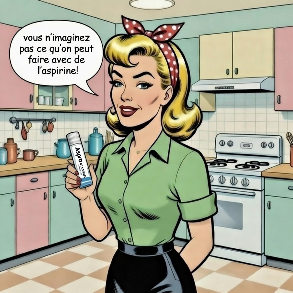 L’aspirine a des usages étonnants : beauté, jardin, entretien, détachage… Découvrez toutes ses utilisations méconnues et ultra-pratiques sur 1000astuces.fr. #aspirine #astucesmaison #beauté #jardin #nettoyage