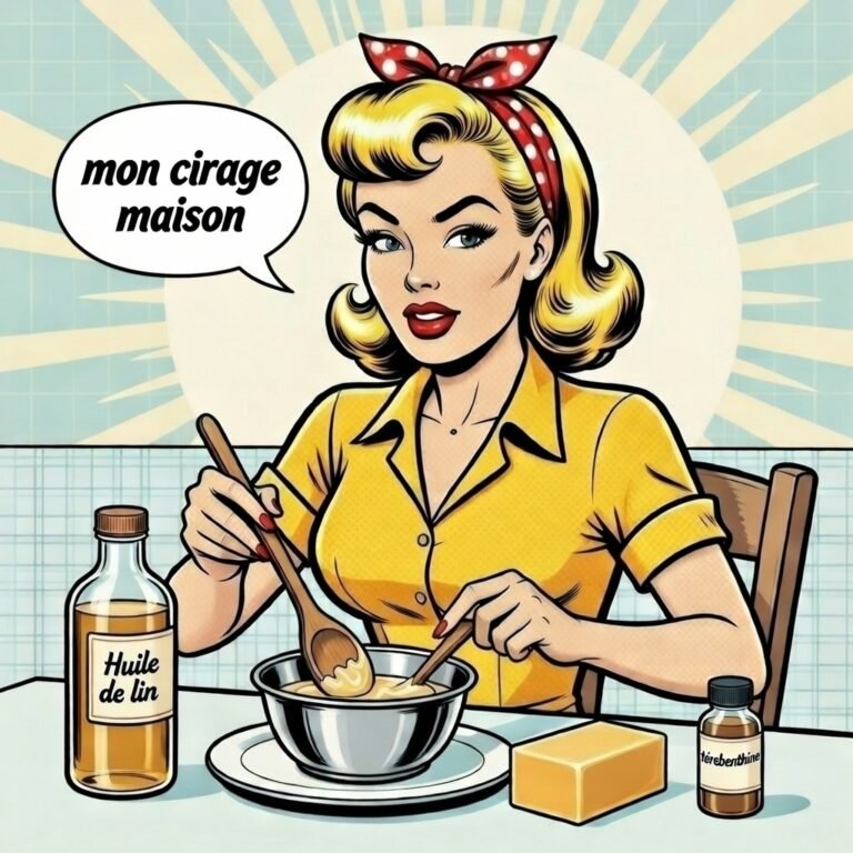 Mina Pop prépare un cirage maison . #DIY