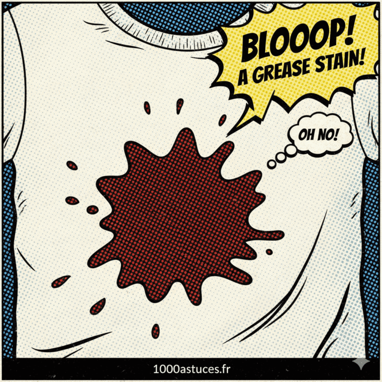 Huile, beurre ou sauce grasse ? Voici une méthode naturelle pour éliminer les taches de gras sur tous les textiles, même délicats. Toutes les étapes sont sur 1000astuces.fr. #tachegrasse #nettoyage #textile #astucesmaison #terreDeSommières