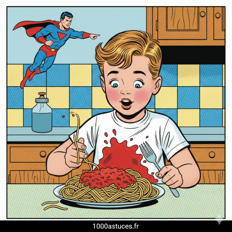 Une tache de sauce bolognaise sur un vêtement ? Découvrez des solutions naturelles pour éliminer la tomate et le gras efficacement. Toutes les étapes sont sur 1000astuces.fr. #bolognaise #tache #tomate #nettoyage #astucesmaison