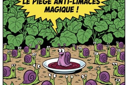 une coupelle de vin rouge dans le jardin attire les excargots. Astuces anti-limaces .1000astuces.fr