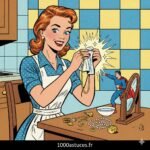 une jeune femme nettoie son collier en or. Astuces naturelle pour faire briller l'or . 1000astuces.fr