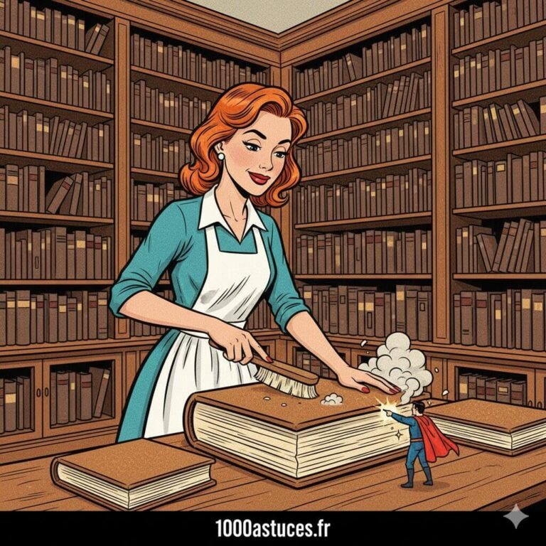 Les tranches de vos livres sont poussiéreuses ou tachées ? Découvrez comment les nettoyer en douceur sans abîmer le papier, même sur les ouvrages anciens. Toutes les étapes sont sur 1000astuces.fr. #livres #bibliothèque #nettoyage #astucesmaison #papier #entretien