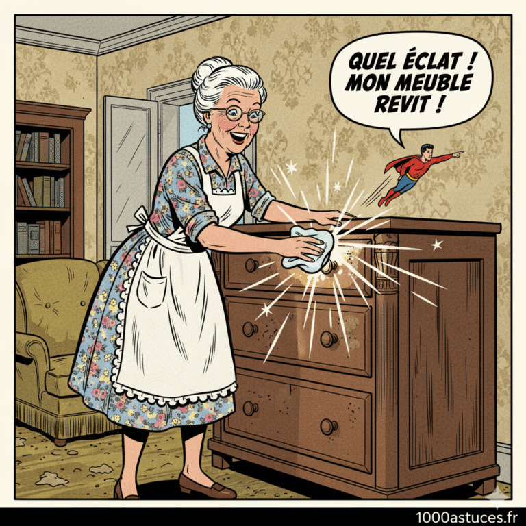 Votre meuble est terne, taché ou encrassé ? Voici des astuces naturelles pour le nettoyer, le nourrir et lui redonner tout son éclat. Idéal pour le bois brut ou verni. Le guide complet est sur 1000astuces.fr. #meuble #bois #nettoyage #rénovation #astucesmaison #entretien #DIY