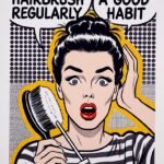 Néttoyer sa brosse à cheveux régulièrement . LEs astuces pour une bonne hygiène . 1000astuces.fr