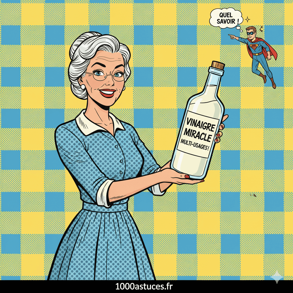 Le vinaigre blanc est un indispensable de la maison : nettoyage, cuisine, hygiène… Découvrez toutes ses utilisations pratiques et économiques sur 1000astuces.fr. #vinaigreblanc #ménage #cuisine #astucesmaison #naturel