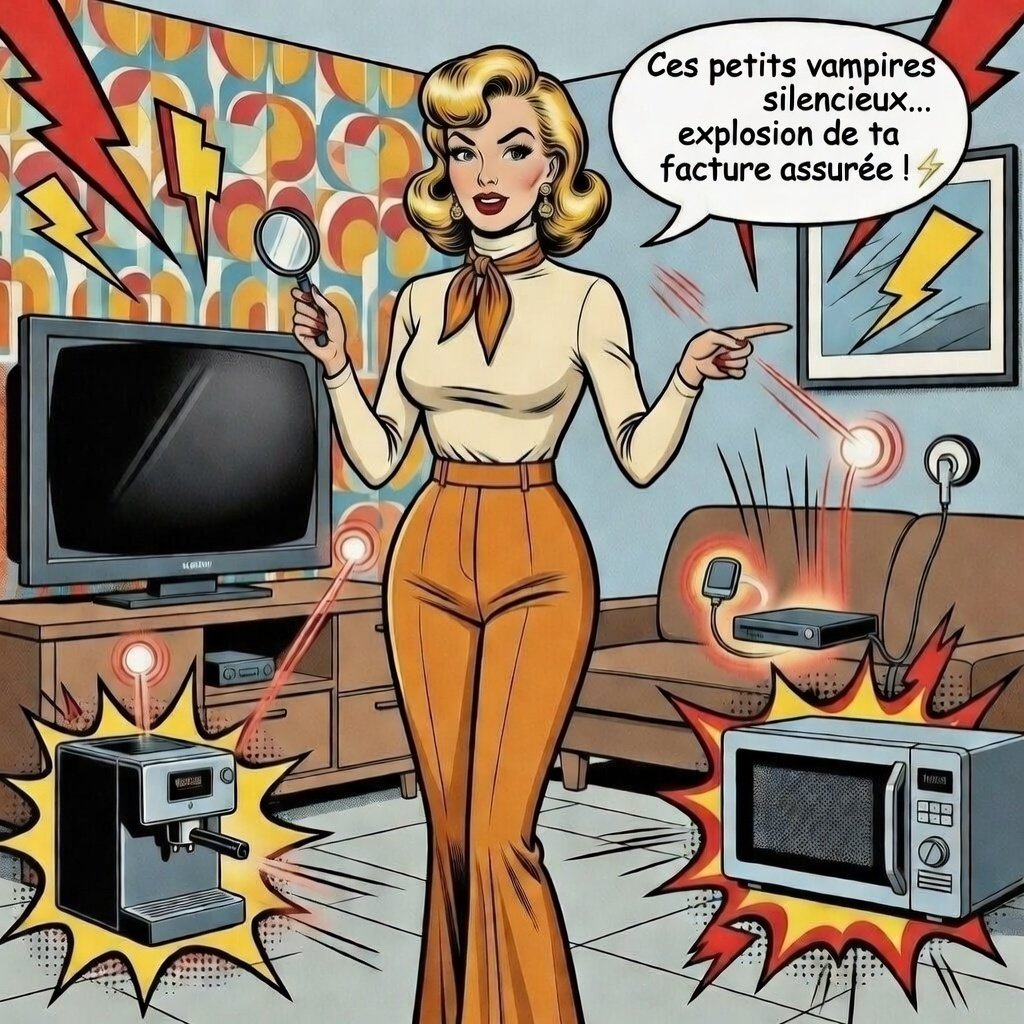 Mina montre comment réduire la facture d'électricité avec des geste simples