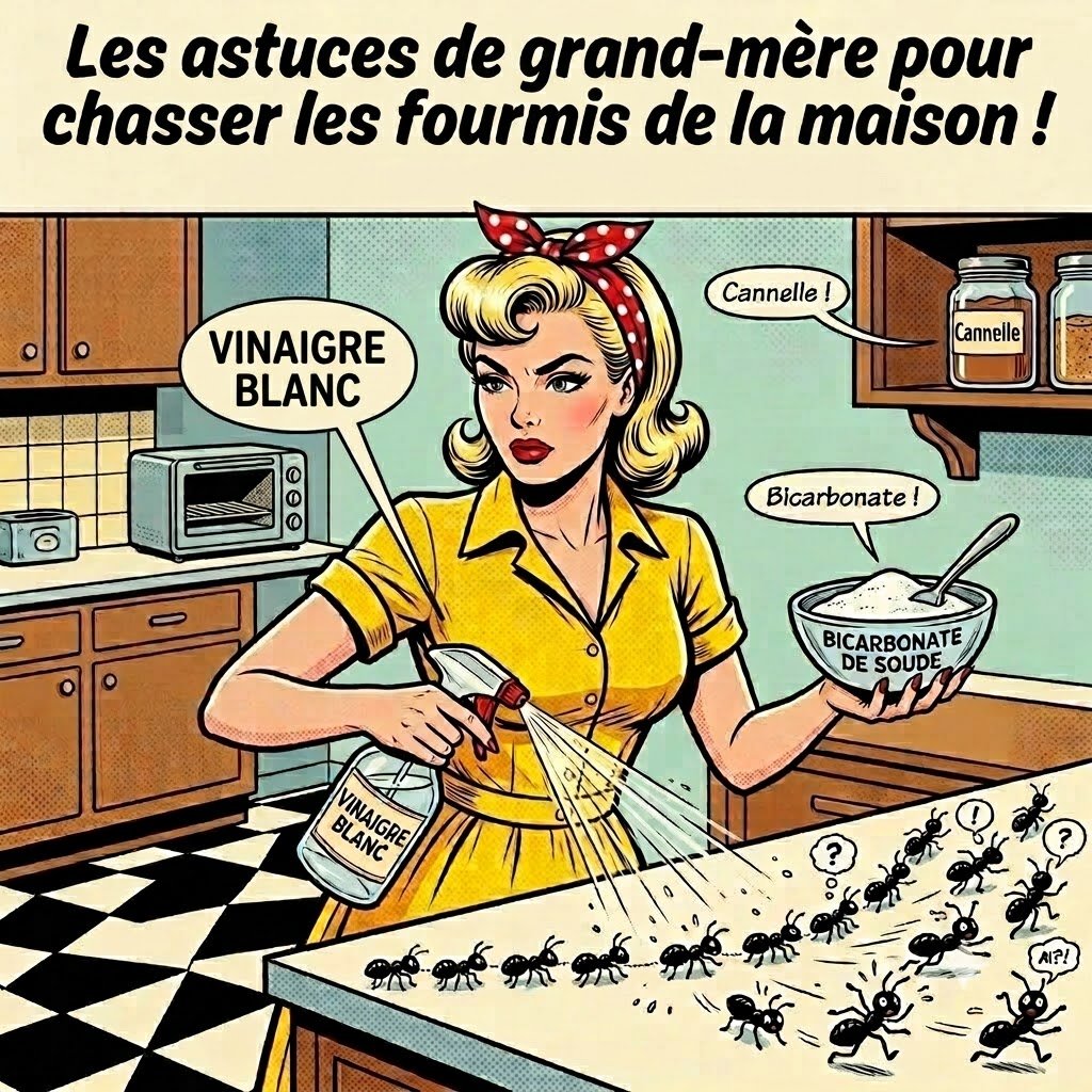 Mina pop utilise une méthode naturelle pour faire fuir les fourmis .